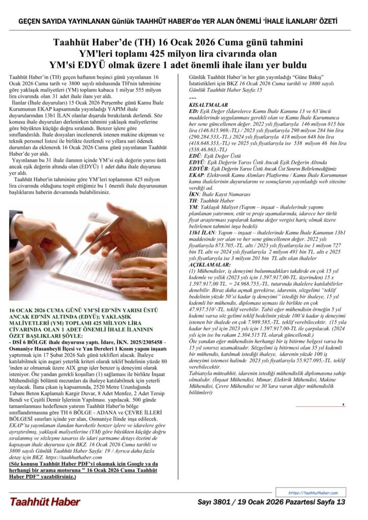 TH / 19.1.2026 - 3801 - 13