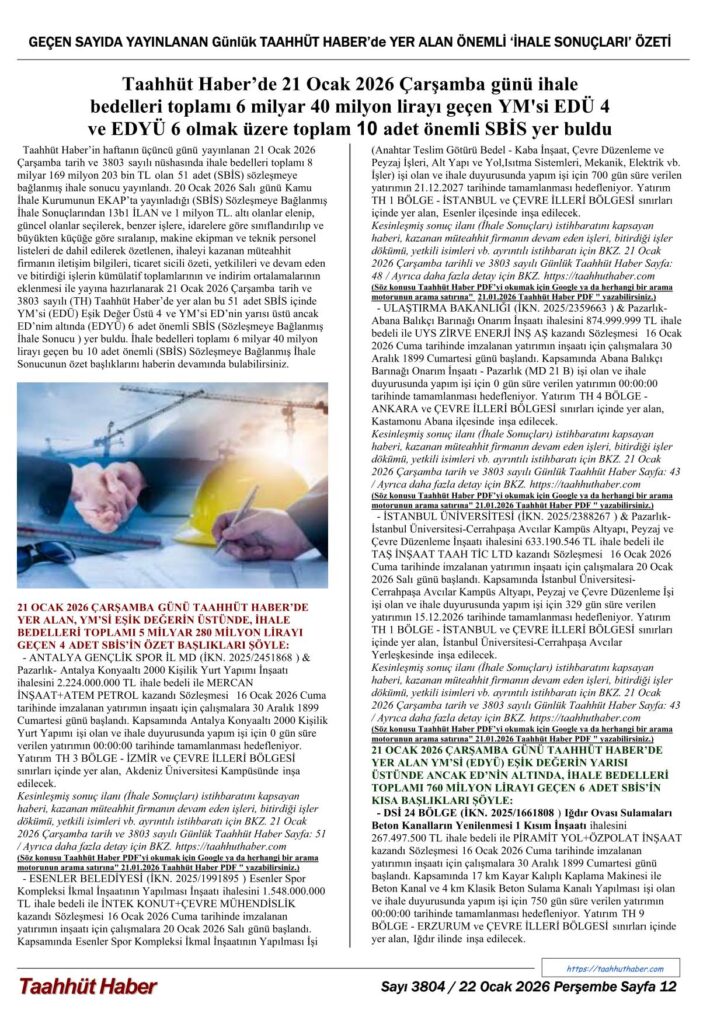 TH / 22.1.2026 - 3804 - 12