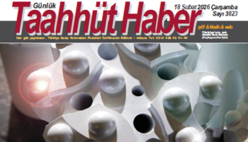 18 Şubat 2026 Çarşamba tarih ve 3823 sayılı Taahhüt Haber aboneleri için yayınlandı