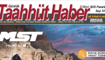 23 Mart 2026 Pazartesi tarih ve 3845 sayılı Taahhüt Haber tüm okuyucuları için yayınlandı