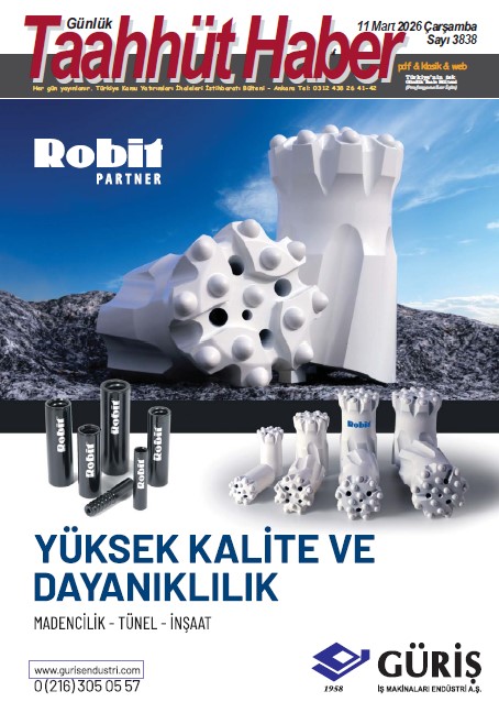 Taahhut Haber Kapak / Sayı 3838