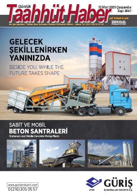 Taahhut Haber Kapak / Sayı 3843