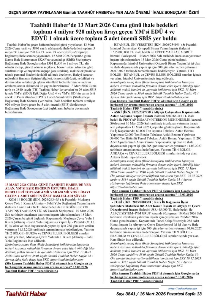 TH / 16.3.2026 - 3841 - 13