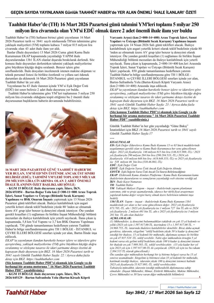 TH / 17.3.2026 - 3842 - 12