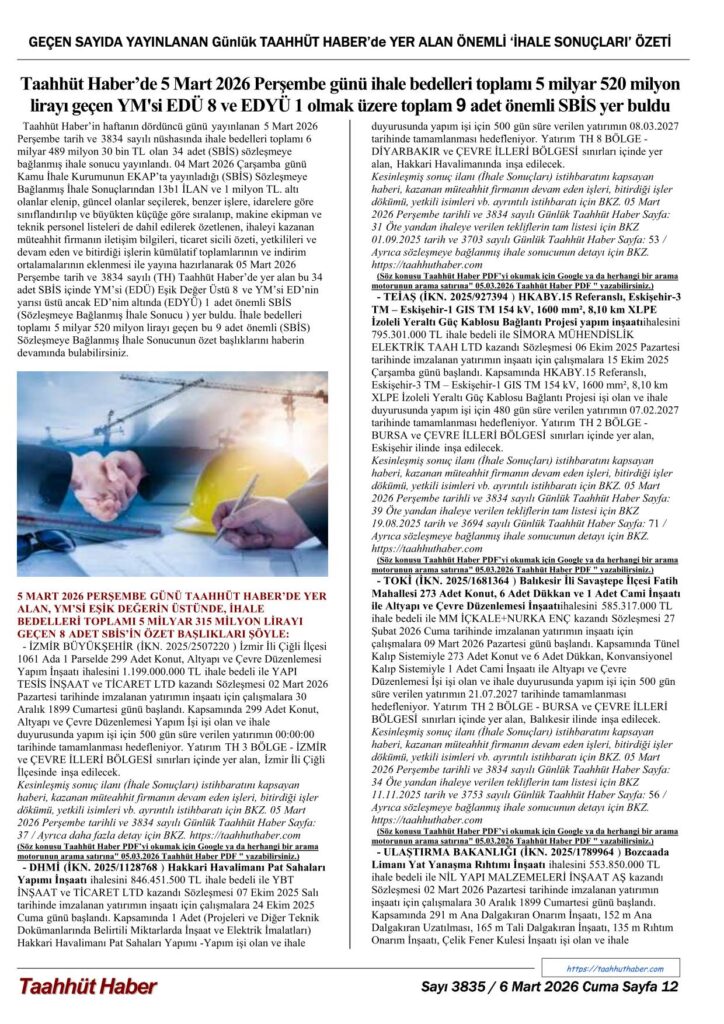 TH / 6.3.2026 - 3835 - 12