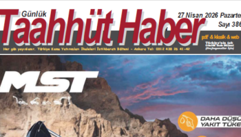 27 Nisan 2026 Pazartesi tarih ve 3869 sayılı Taahhüt Haber aboneleri için yayınlandı