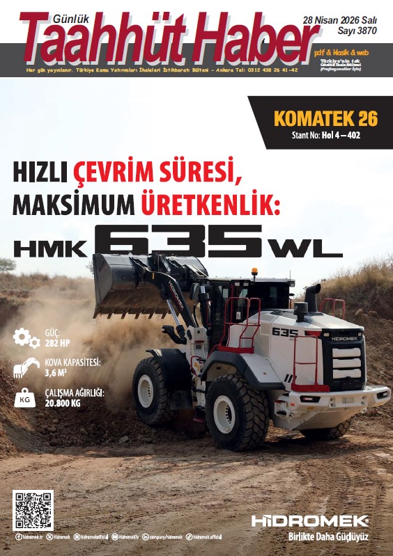 Taahhut Haber Kapak / Sayı 3870