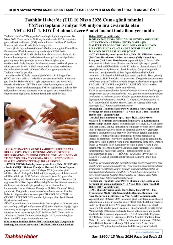 TH / 13.4.2026 - 3860 - 13