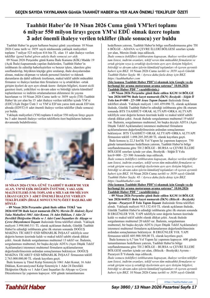 TH / 13.4.2026 - 3860 - 17