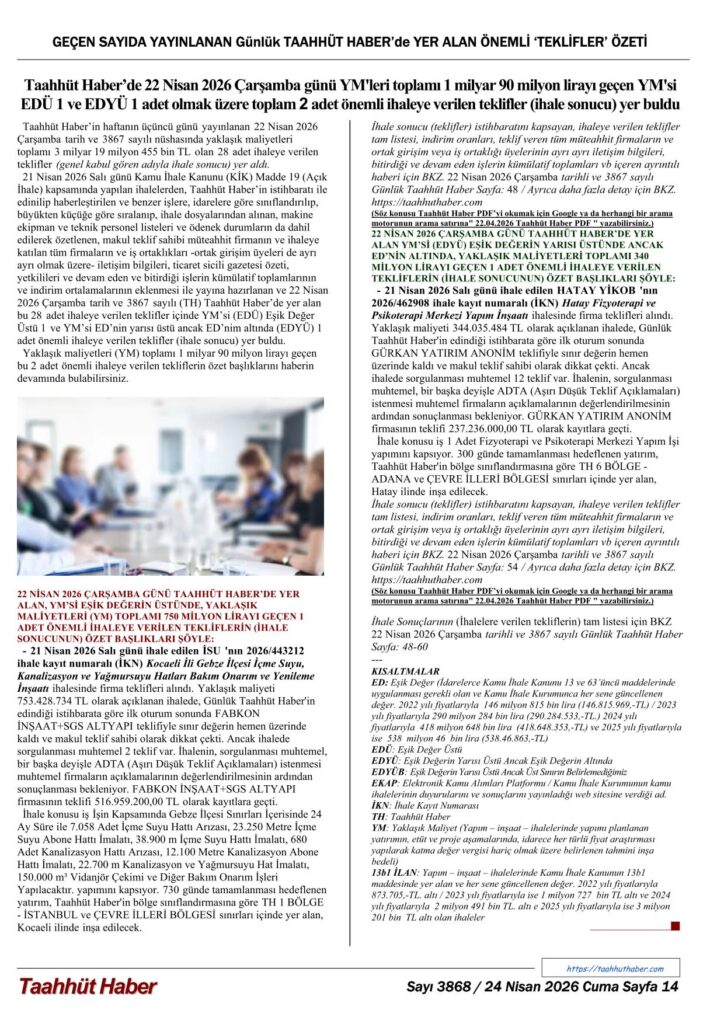 TH / 24.4.2026 - 3868 - 14