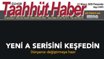 21 Mayıs 2026 Perşembe tarih ve 3885 sayılı Taahhüt Haber aboneleri yayınlandı