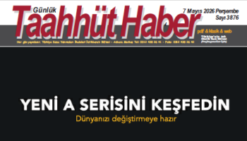 7 Mayıs 2026 Perşembe tarih ve 3876 sayılı Taahhüt Haber aboneleri için yayınlandı