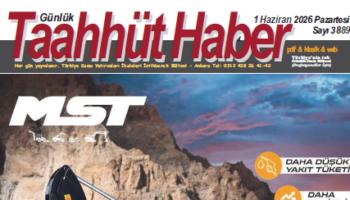 1 Haziran 2026 Pazartesi tarih ve 3889 sayılı Taahhüt Haber aboneleri için yayınlandı
