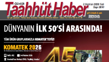 2 Haziran 2026 Salı tarih ve 3890 sayılı Taahhüt Haber aboneleri için yayınlandı