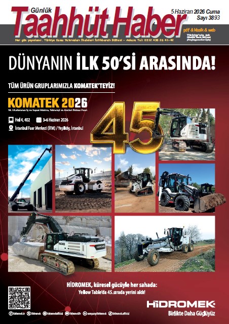 Taahhut Haber Kapak / Sayı 3893