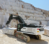 HİDROMEK HMK 500 LC HD ile Afyonkarahisar Blok Mermer Fuarında