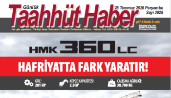28 Temmuz 2026 Salı tarih ve 3929 sayılı Taahhüt Haber aboneleri için yayınlandı