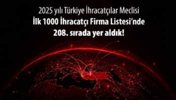 HİDROMEK Yaygın ve Etkili İhracat Ağıyla YineTİM 1000 Listesinde