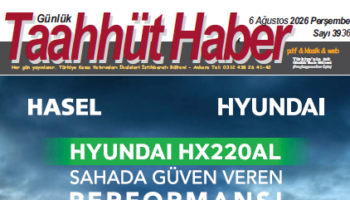 6 Ağustos 2026 Perşembe tarih ve 3936 sayılı Taahhüt Haber tüm okuyucuları için yayınlandı