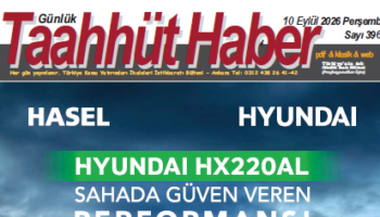 10 Eylül 2026 Perşembe tarih ve 3961 sayılı Taahhüt Haber tüm okuyucuları için yayınlandı