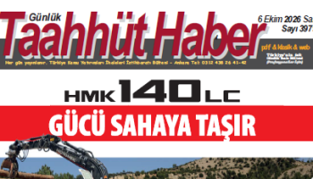 6 Ekim 2026 Salı tarih ve 3979 sayılı Taahhüt Haber aboneleri için yayınlandı